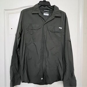 Columbia Women Omni-shade Sun Protection SPF Shirt Size Small